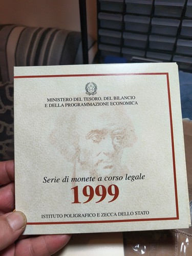Italia 1999 divisionale zecca - italia,
