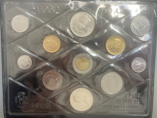 Serie valori italia - 11,